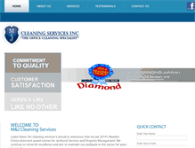 Tablet Screenshot of mjcleaning.ca