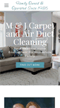 Mobile Screenshot of mjcleaning.com